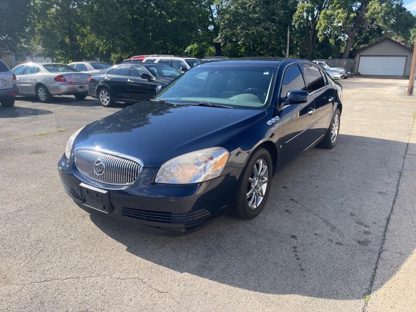 2008 BLUE BUICK LUCERNE CXL (1G4HD572X8U) with an 3.8L engine, Automatic transmission, located at 1708 Broadway, Rockford, IL, 61104, (815) 397-5010, 42.252522, -89.069359 - Photo#0