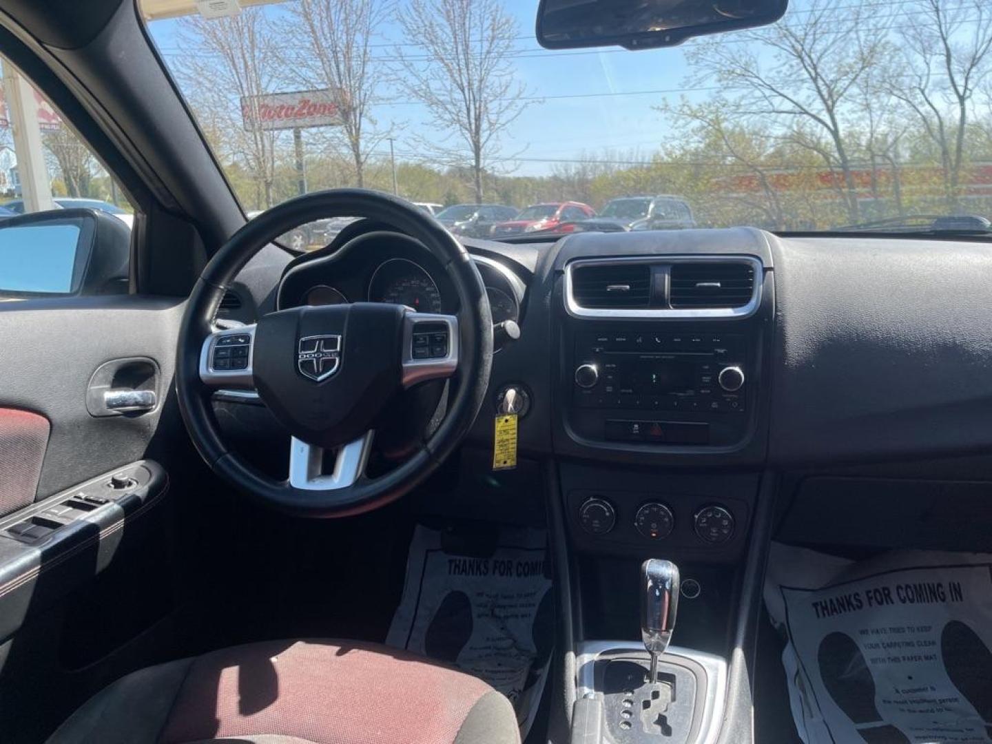 2012 BLACK DODGE AVENGER SXT (1C3CDZEG0CN) with an 3.6L engine, Automatic transmission, located at 1708 Broadway, Rockford, IL, 61104, (815) 397-5010, 42.252522, -89.069359 - Photo#5