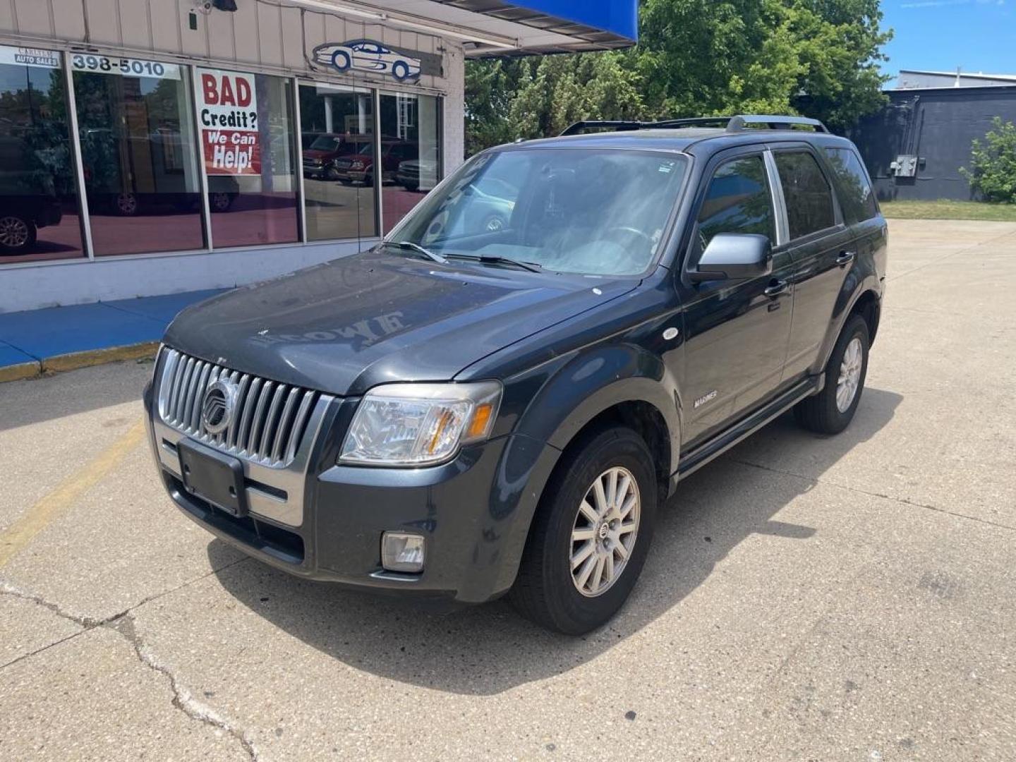 2008 GRAY MERCURY MARINER PREMIER (4M2CU871X8K) with an 3.0L engine, Automatic transmission, located at 1708 Broadway, Rockford, IL, 61104, (815) 397-5010, 42.252522, -89.069359 - Photo#0