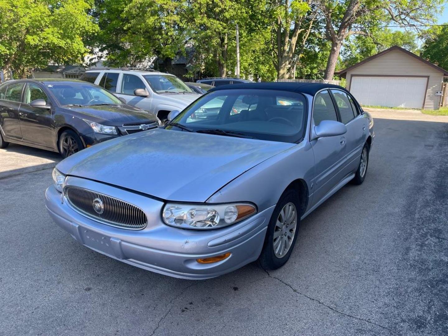 2005 BLUE BUICK LESABRE CUSTOM (1G4HP52K45U) with an 3.8L engine, Automatic transmission, located at 1708 Broadway, Rockford, IL, 61104, (815) 397-5010, 42.252522, -89.069359 - Photo#0