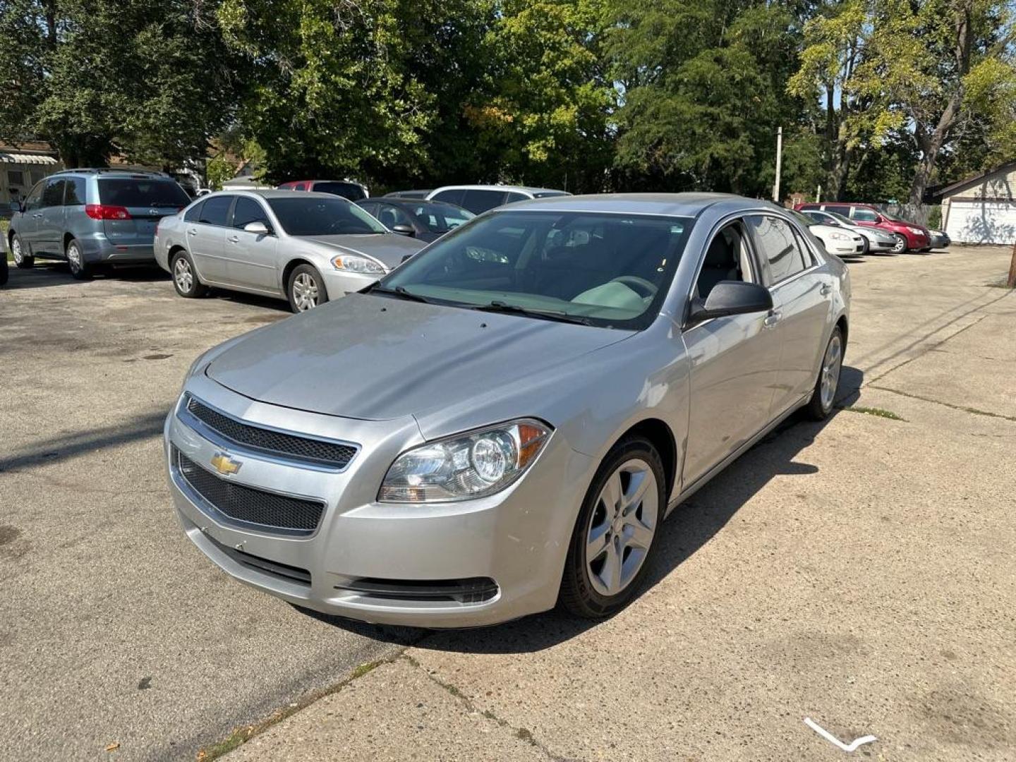 2012 SILVER CHEVROLET MALIBU LS (1G1ZA5EU9CF) with an 2.4L engine, Automatic transmission, located at 1708 Broadway, Rockford, IL, 61104, (815) 397-5010, 42.252522, -89.069359 - Photo#0