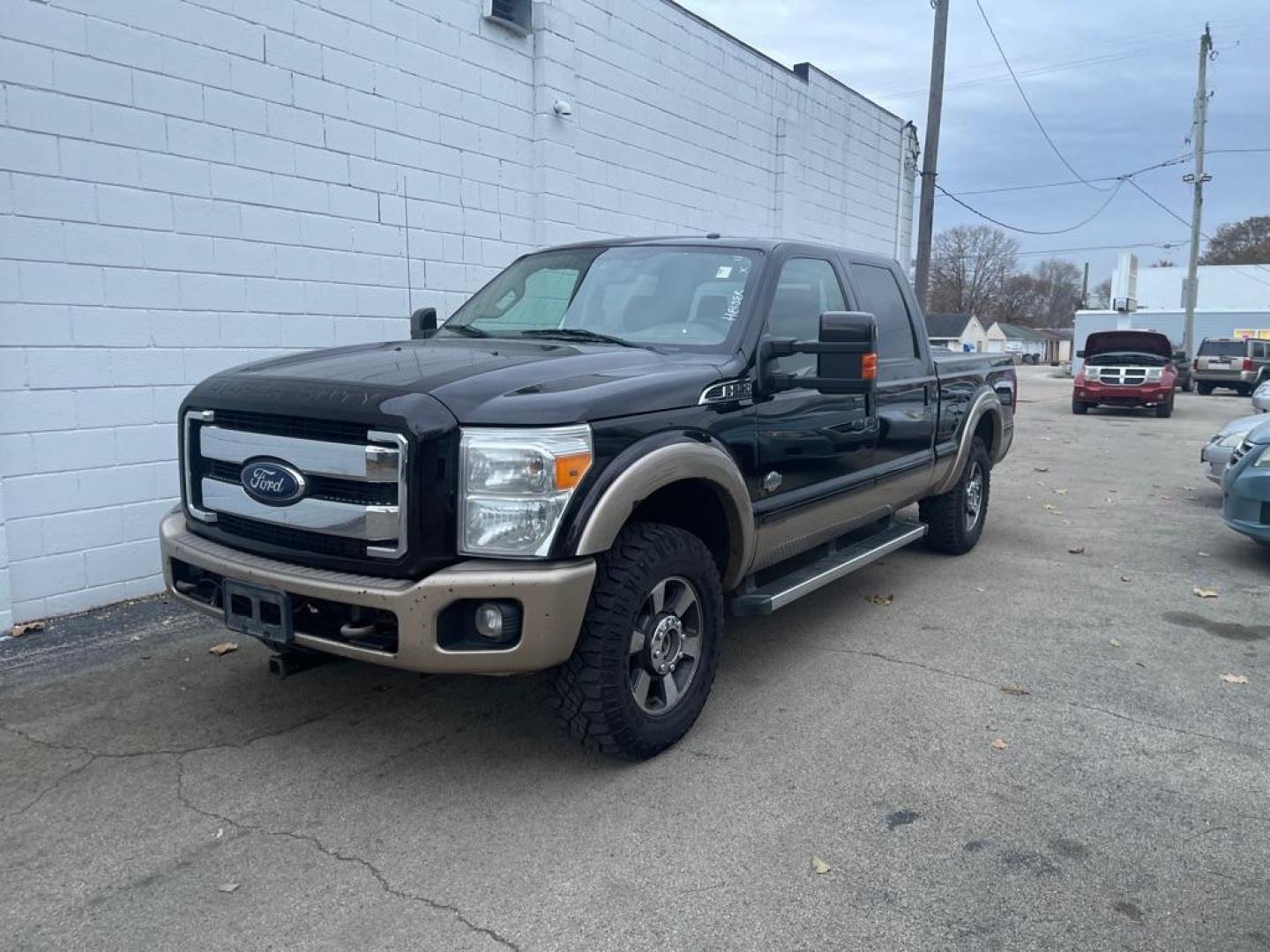 2013 BLACK FORD F250 SUPER DUTY (1FT7W2BTXDE) with an 6.7L engine, Automatic transmission, located at 1708 Broadway, Rockford, IL, 61104, (815) 397-5010, 42.252522, -89.069359 - Photo#0