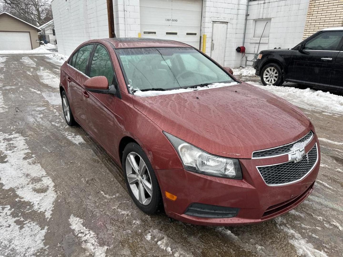 2013 BROWN CHEVROLET CRUZE LT (1G1PE5SB0D7) with an 1.4L engine, Automatic transmission, located at 1708 Broadway, Rockford, IL, 61104, (815) 397-5010, 42.252522, -89.069359 - Photo#3