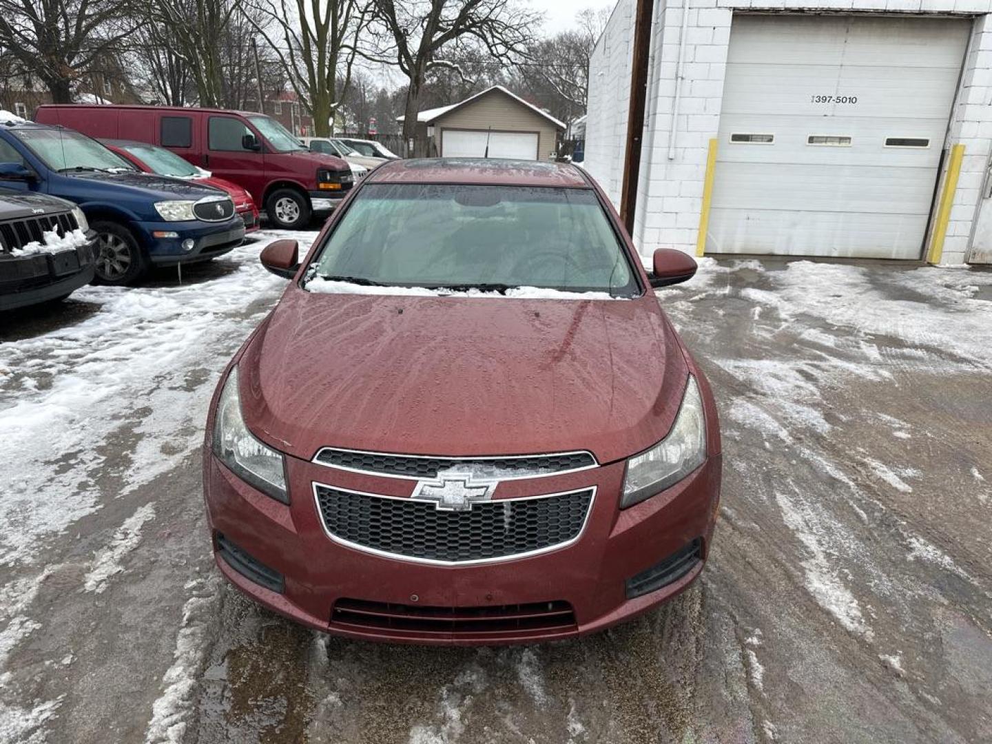 2013 BROWN CHEVROLET CRUZE LT (1G1PE5SB0D7) with an 1.4L engine, Automatic transmission, located at 1708 Broadway, Rockford, IL, 61104, (815) 397-5010, 42.252522, -89.069359 - Photo#4