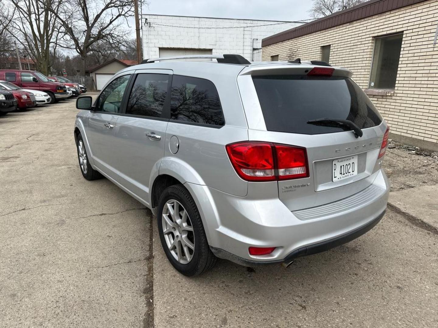 2011 SILVER DODGE JOURNEY R/T (3D4PH6FGXBT) with an 3.6L engine, Automatic transmission, located at 1708 Broadway, Rockford, IL, 61104, (815) 397-5010, 42.252522, -89.069359 - Photo#1