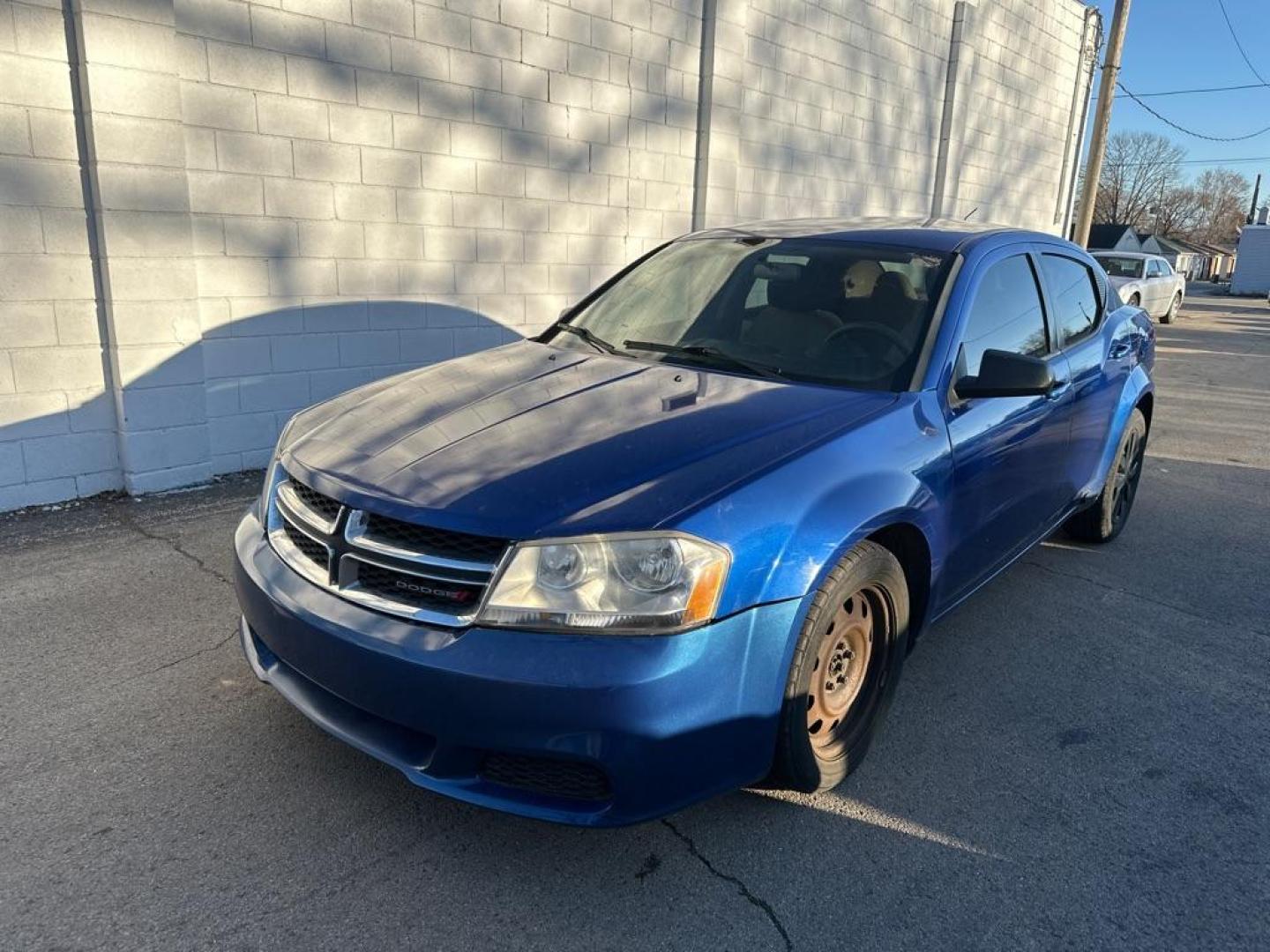 2012 BLUE DODGE AVENGER SE (1C3CDZAB1CN) with an 2.4L engine, Automatic transmission, located at 1708 Broadway, Rockford, IL, 61104, (815) 397-5010, 42.252522, -89.069359 - Photo#0