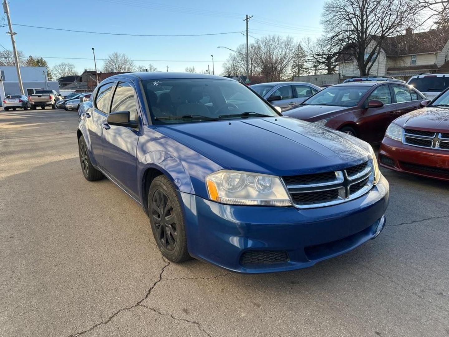 2012 BLUE DODGE AVENGER SE (1C3CDZAB1CN) with an 2.4L engine, Automatic transmission, located at 1708 Broadway, Rockford, IL, 61104, (815) 397-5010, 42.252522, -89.069359 - Photo#4