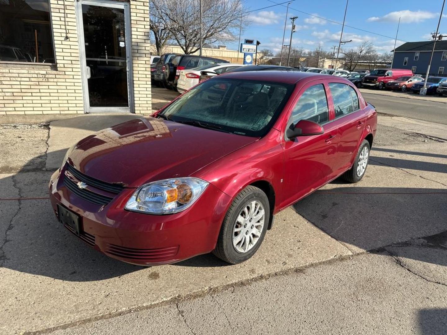 2009 RED CHEVROLET COBALT LT (1G1AT58H597) with an 2.2L engine, Automatic transmission, located at 1708 Broadway, Rockford, IL, 61104, (815) 397-5010, 42.252522, -89.069359 - Photo#0