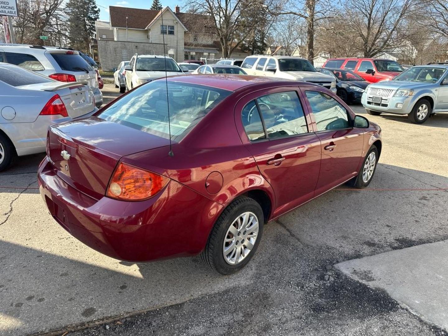 2009 RED CHEVROLET COBALT LT (1G1AT58H597) with an 2.2L engine, Automatic transmission, located at 1708 Broadway, Rockford, IL, 61104, (815) 397-5010, 42.252522, -89.069359 - Photo#2