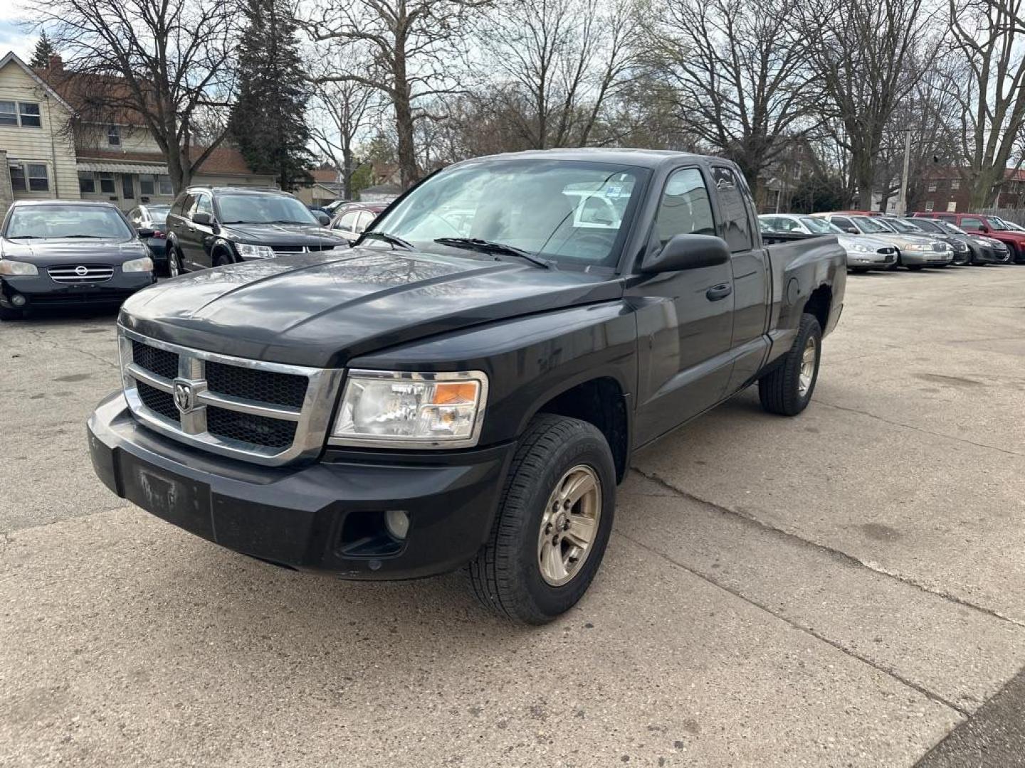 2009 BLACK DODGE DAKOTA ST (1D7HE22K29S) with an 3.7L engine, 6-Speed Manual transmission, located at 1708 Broadway, Rockford, IL, 61104, (815) 397-5010, 42.252522, -89.069359 - Photo#0