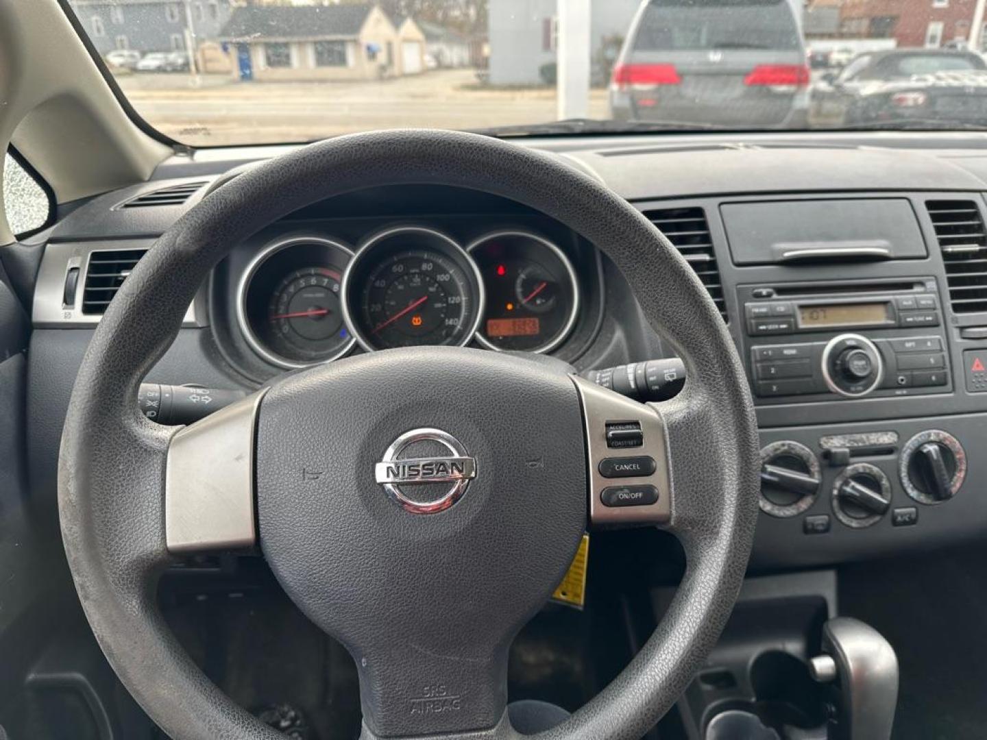 2008 SILVER NISSAN VERSA S (3N1BC13E38L) with an 1.8L engine, Continuously Variable transmission, located at 1708 Broadway, Rockford, IL, 61104, (815) 397-5010, 42.252522, -89.069359 - Photo#13