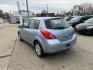 2008 SILVER NISSAN VERSA S (3N1BC13E38L) with an 1.8L engine, Continuously Variable transmission, located at 1708 Broadway, Rockford, IL, 61104, (815) 397-5010, 42.252522, -89.069359 - Photo#6