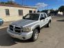 2007 SILVER DODGE DAKOTA QUAD SLT (1D7HW48K97S) with an 3.7L engine, Automatic transmission, located at 1708 Broadway, Rockford, IL, 61104, (815) 397-5010, 42.252522, -89.069359 - Photo#0