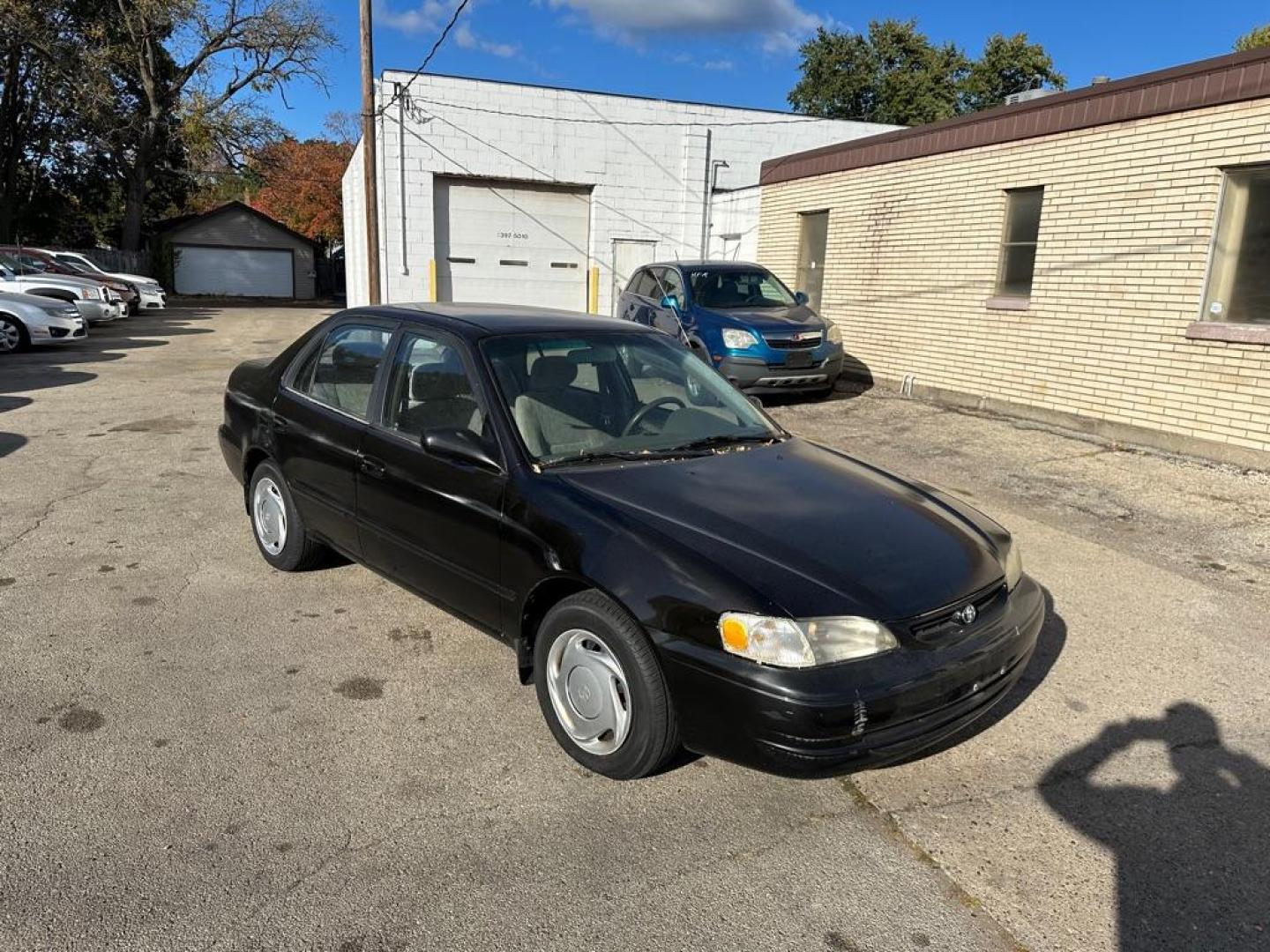 1998 BLACK TOYOTA COROLLA VE (1NXBR18E4WZ) with an 1.8L engine, Automatic transmission, located at 1708 Broadway, Rockford, IL, 61104, (815) 397-5010, 42.252522, -89.069359 - Photo#6