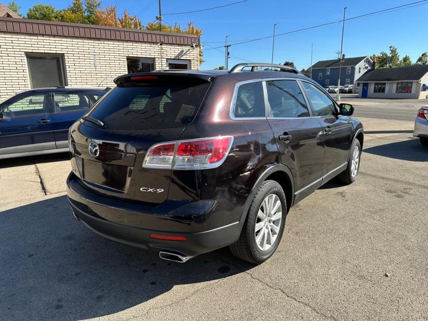 2008 PURPLE MAZDA CX-9 (JM3TB28A780) with an 3.7L engine, Automatic transmission, located at 1708 Broadway, Rockford, IL, 61104, (815) 397-5010, 42.252522, -89.069359 - Photo#2