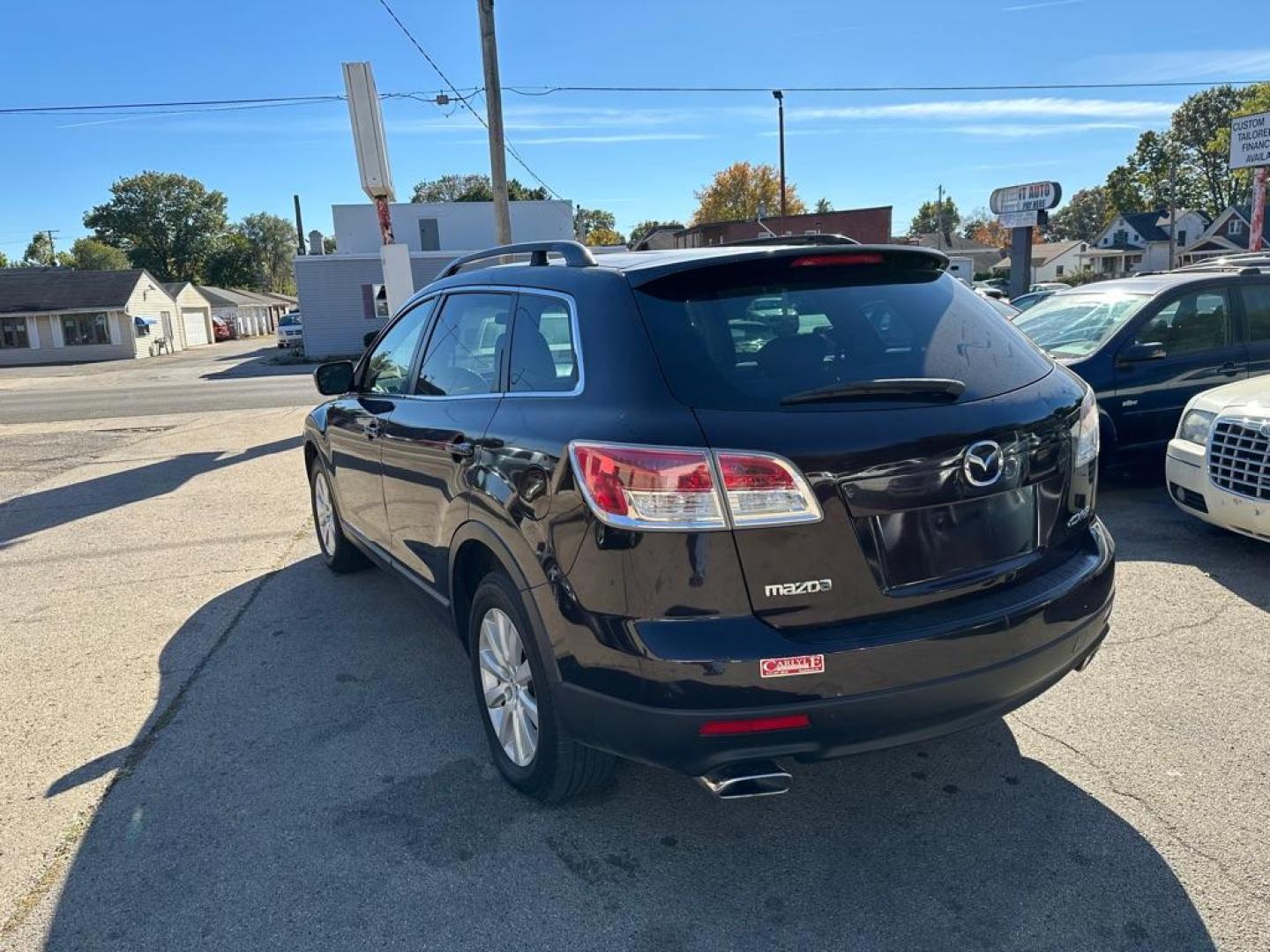 2008 PURPLE MAZDA CX-9 (JM3TB28A780) with an 3.7L engine, Automatic transmission, located at 1708 Broadway, Rockford, IL, 61104, (815) 397-5010, 42.252522, -89.069359 - Photo#3