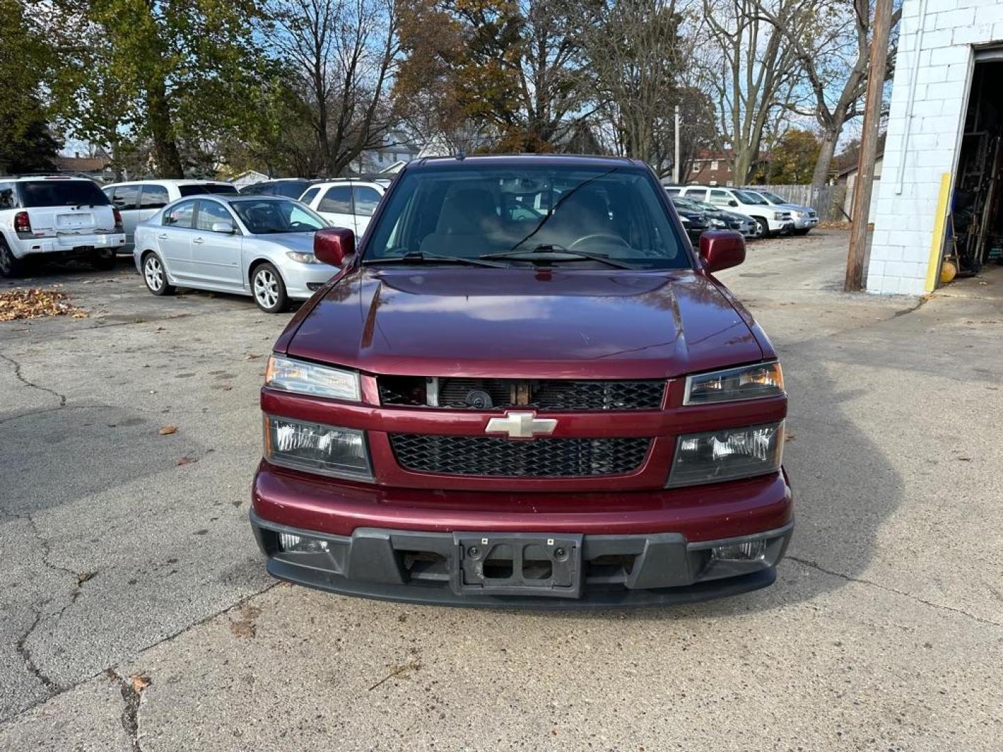 2009 RED CHEVROLET COLORADO (1GCCS13E298) with an 3.7L engine, Automatic transmission, located at 1708 Broadway, Rockford, IL, 61104, (815) 397-5010, 42.252522, -89.069359 - Photo#1