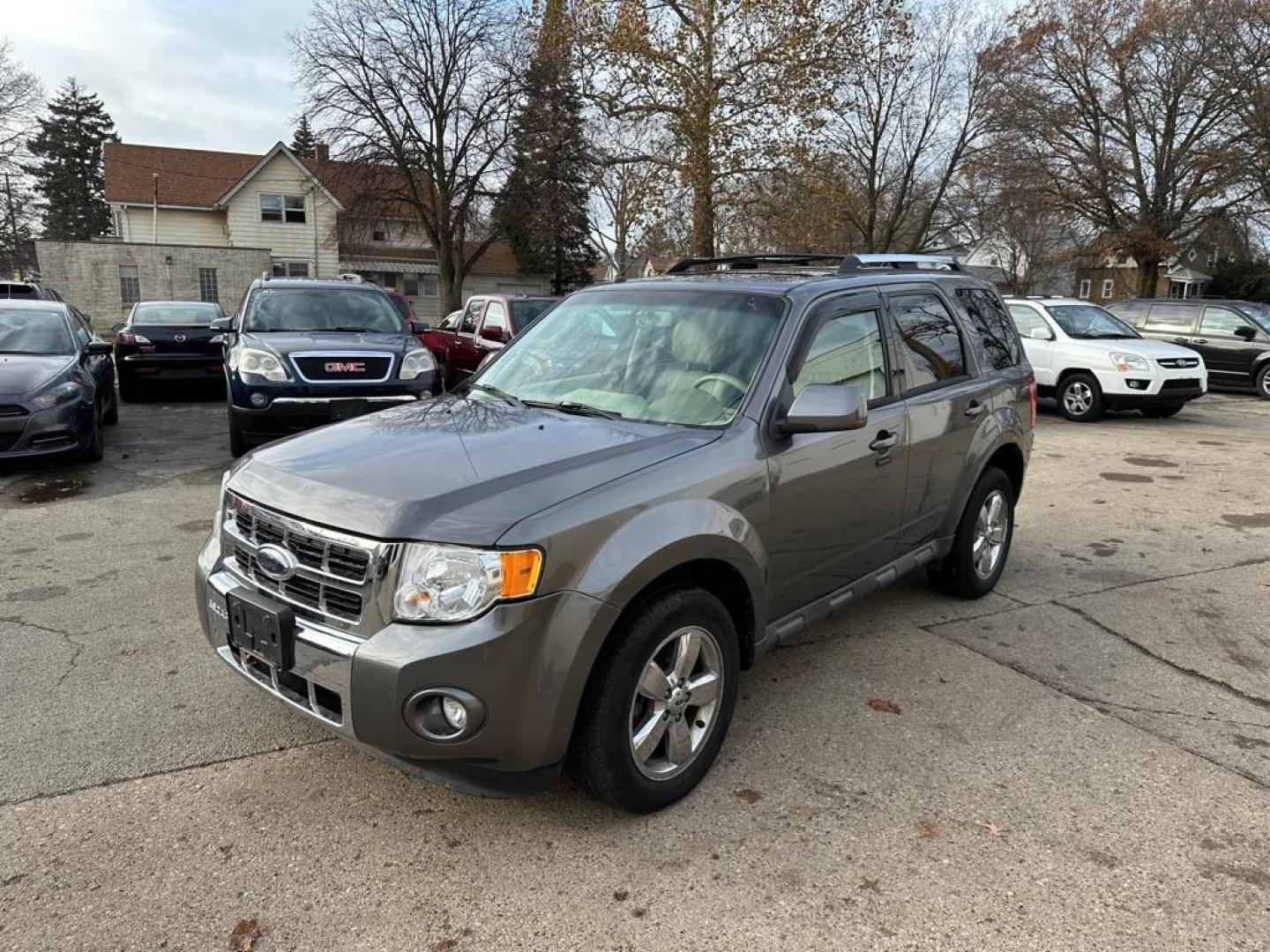 2010 GRAY FORD ESCAPE LIMITED (1FMCU0EG3AK) with an 3.0L engine, Automatic transmission, located at 1708 Broadway, Rockford, IL, 61104, (815) 397-5010, 42.252522, -89.069359 - Photo#0