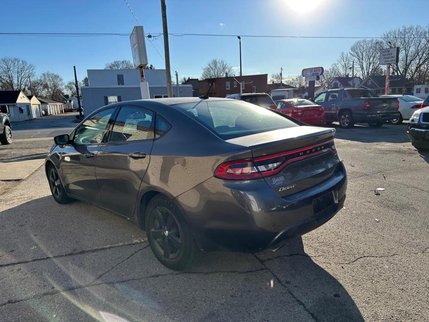 2016 GRAY DODGE DART SXT (1C3CDFBB3GD) with an 2.4L engine, 6-Speed Manual transmission, located at 1708 Broadway, Rockford, IL, 61104, (815) 397-5010, 42.252522, -89.069359 - Photo#6