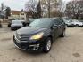 2013 BLACK CHEVROLET TRAVERSE LT (1GNKVGKD1DJ) with an 3.6L engine, Automatic transmission, located at 1708 Broadway, Rockford, IL, 61104, (815) 397-5010, 42.252522, -89.069359 - Photo#0